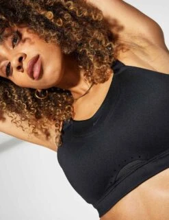 Nike Dri-FIT Alpha Bra - Black/Dark Smoke Grey -Outlet Elevate Activewear Store 040822 TSE WW EDITORIAL 0047