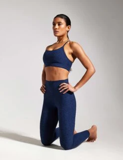 SoftLuxe Bra - Light Navy -Outlet Elevate Activewear Store 070223 TSE EDITORIAL 0120