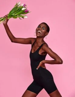 Bike Unitard - Black 9 Bike Unitard - Black -Outlet Elevate Activewear Store 180321 TSE Girlfriend Editorial 0235