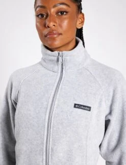 Columbia Benton Springs Full Zip Fleece Jacket - Cirrus Grey Heather -Outlet Elevate Activewear Store 4pjiOoA