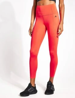 ADIDAS Optime Power 7/8 Leggings - Bright Red