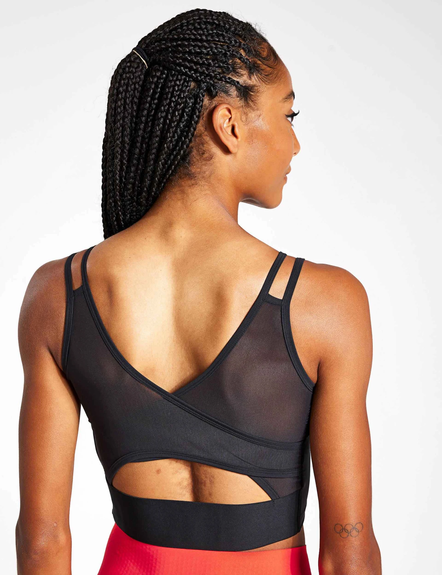 ADIDAS HIIT HEAT.RDY Crop Tank Top - Black 2 ADIDAS HIIT HEAT.RDY Crop Tank Top - Black - Image 2