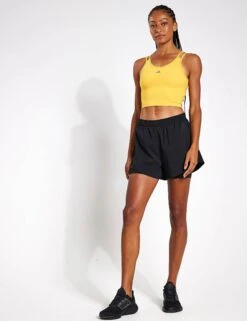 ADIDAS HIIT HEAT.RDY Crop Tank Top - Preloved Yellow 9 ADIDAS HIIT HEAT.RDY Crop Tank Top - Preloved Yellow -Outlet Elevate Activewear Store 8038S Adidas HIIT HEAT RDY CROPPED TANK IM2654 preloved yellow 0009