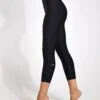 High Waisted Airlift Capri - Black