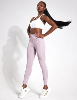 ADIDAS TLRD Impact Training High-Support Bra - White -Outlet Elevate Activewear Store Adidas TLRDIM HS BRA WHITE IT6675 White 0013