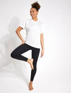 ADIDAS Future Icons Winners 3.0 T-Shirt - White -Outlet Elevate Activewear Store Adidas W WINNERS 3 0 TEE IS3602 WHTMEL WHITE 0011