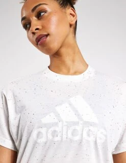 ADIDAS Future Icons Winners 3.0 T-Shirt - White -Outlet Elevate Activewear Store Adidas W WINNERS 3 0 TEE IS3602 WHTMEL WHITE 0017