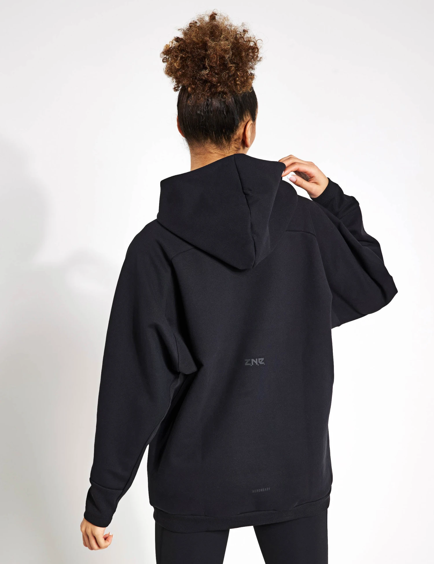 ADIDAS Z.N.E. Winterized Hoodie - Black 2 ADIDAS Z.N.E. Winterized Hoodie - Black - Image 2