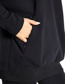 ADIDAS Z.N.E. Winterized Hoodie - Black 6 ADIDAS Z.N.E. Winterized Hoodie - Black -Outlet Elevate Activewear Store Adidas W Z N E WTR OH IP1548 BLACK 0028