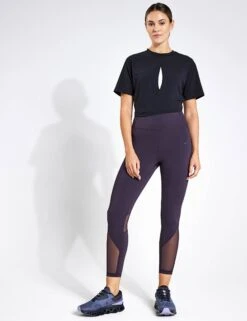 ADIDAS Yoga Studio T-Shirt - Black -Outlet Elevate Activewear Store Adidas Yoga Studio Black 0002