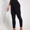 Alosoft High Waisted 7/8 Highlight Legging - Black