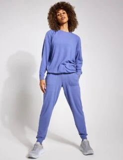 Soho Sweatpant - Infinity Blue 12 Soho Sweatpant - Infinity Blue -Outlet Elevate Activewear Store Alo Yoga SOHO SWEATPANT W5912R INFINITY BLUE 0001