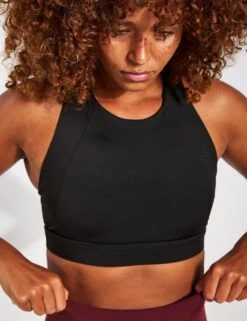 Born Indi Bra - Black -Outlet Elevate Activewear Store BORN Indi Perf Bra P21CS01 B O21 Black 0007