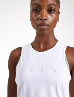 Born Keira Tank - White -Outlet Elevate Activewear Store BORN Keira Tank Top OI23CS55 C WH White 0022