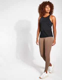 Born Kiava Mesh Tank - Black -Outlet Elevate Activewear Store BORN Kiava Mesh Tank O22CS44 C Black 0012