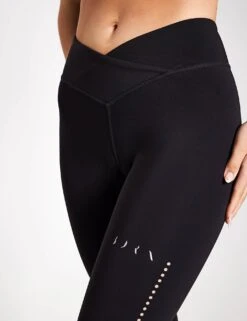 Born Nara Legging - Black 8 Born Nara Legging - Black -Outlet Elevate Activewear Store BORN Nara Perf Legging I22CS71 L Black 0008