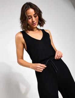 Beyond Yoga Jetsetter Jumpsuit - Black -Outlet Elevate Activewear Store Beyond Jumpsuit Jetsetter Jumpsuit Black 0016
