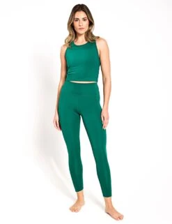 Beyond Yoga Powerbeyond Strive High Waisted Midi Legging - Meadow Green -Outlet Elevate Activewear Store Beyond Yoga Powerbeyond Strive High Waisted Midi Legging Meadow Green IT3537GRES 0001