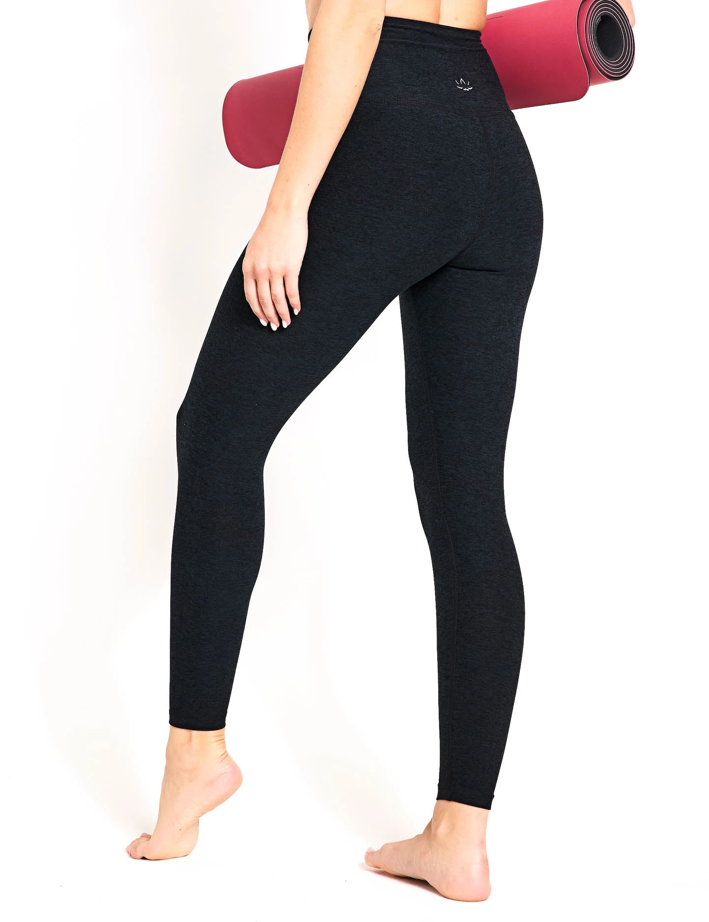 Beyond Yoga Spacedye At Your Leisure High Waisted Midi Legging - Darkest Night 2 Beyond Yoga Spacedye At Your Leisure High Waisted Midi Legging - Darkest Night - Image 2