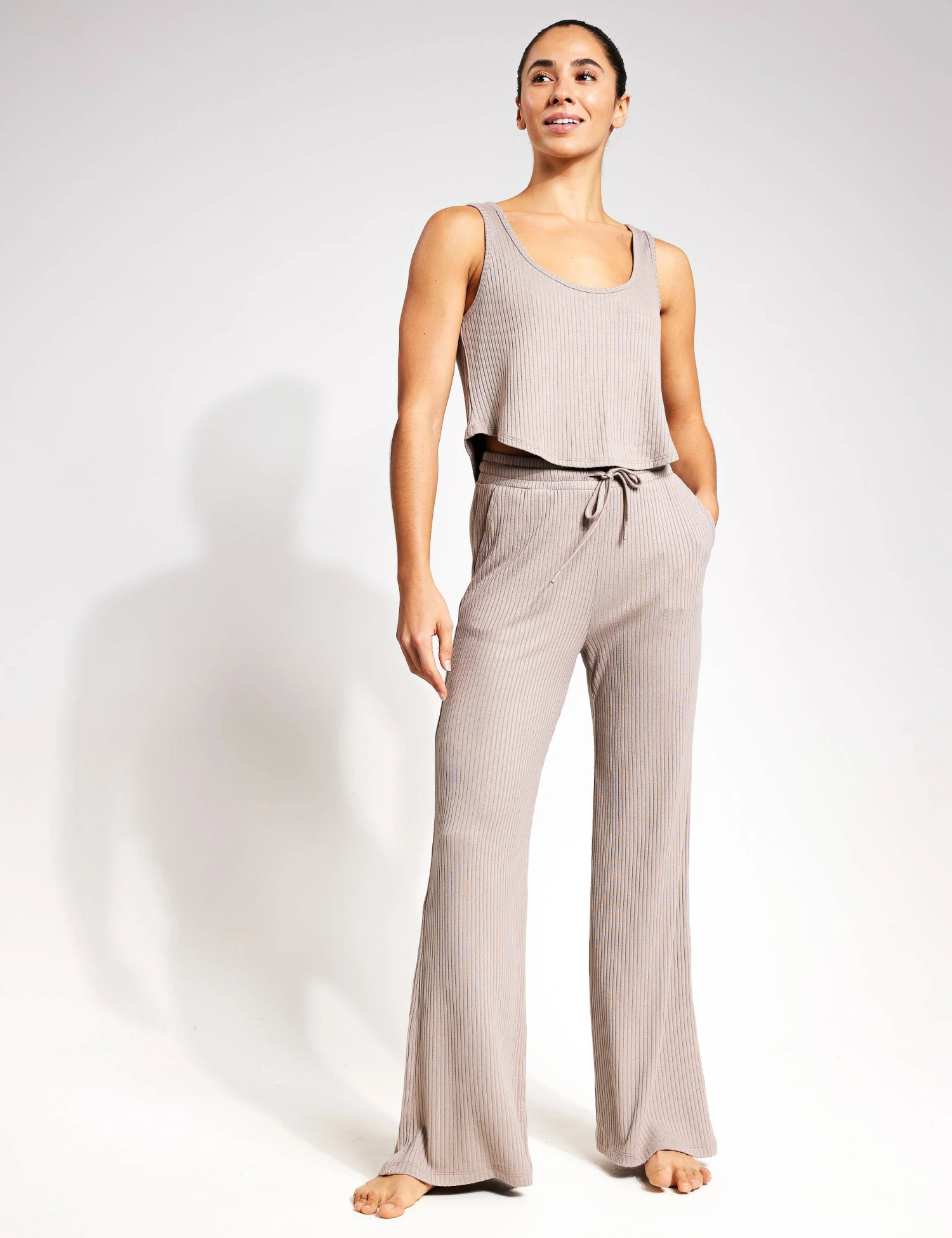 Beyond Yoga Well Traveled Tank - Birch 4 Beyond Yoga Well Traveled Tank - Birch - Image 4