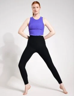 Beyond Yoga Spacedye Motivate Cropped Tank - Ultra Violet Heather -Outlet Elevate Activewear Store Beyond Yoga spacedye motivate cropped tank ultra violet heather 0014