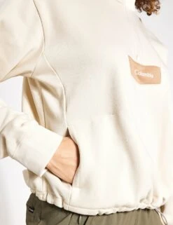 Columbia Lodge Quarter Zip - Chalk/Canoe -Outlet Elevate Activewear Store Columbia Columbia Lodge Quarter Zip 2073531191 CHALK 0025