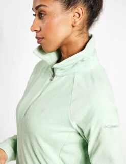 Columbia Glacial IV Half Zip Fleece - Sage Leaf -Outlet Elevate Activewear Store Columbia Glacial IV 1 2 Zip 1802201349 Sage Leaf 0015