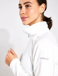 Columbia Glacial IV Half Zip Fleece - Sea Salt -Outlet Elevate Activewear Store Columbia Glacial IV 1 2 Zip Fleece 1802201 125 Sea Salt 0019