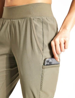 Columbia Leslie Falls Trousers - Stone Green -Outlet Elevate Activewear Store Columbia Leslie Falls Pant Stone Green 2033442397 STONE GREEN 0003