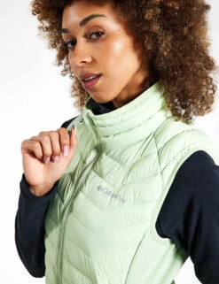 Columbia Powder Pass Vest - Sage Leaf -Outlet Elevate Activewear Store Columbia Powder Pass Vest 1832222349 Sage Leaf 0022