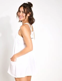 Hot Shot Mini Dress - White -Outlet Elevate Activewear Store FP Movement Hot Shot Mini Dress FP OB1717792 1100S White 40021