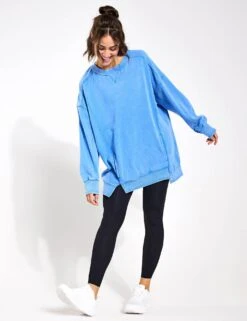 Intercept Tunic - Riviera Blue -Outlet Elevate Activewear Store FP Movement Intercept Tunic Riviera Blue FP OB1919529 5413S Riveria Blue 0016