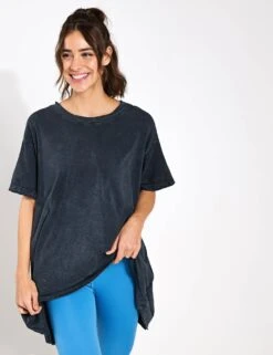 Leg Day Tee - Washed Black -Outlet Elevate Activewear Store FP Movement Leg Day Tee Washed Black FP OB1486741 0098S Washed Black 0007