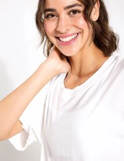 Leg Day Tee - White 6 Leg Day Tee - White -Outlet Elevate Activewear Store FP Movement Leg Day Tee White FP OB1486741 1100S White 0031