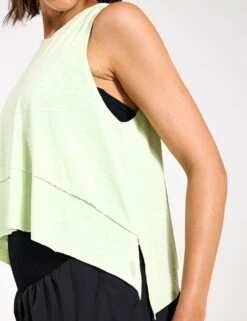 Tempo Tank - Lemon Grass -Outlet Elevate Activewear Store FP Movement Tempo Tank Lemon Grass FP OB1906819 7952S Lemon Grass 0015