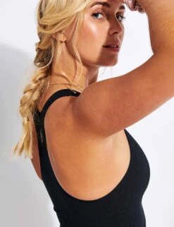 Free Throw Crop - Black -Outlet Elevate Activewear Store Free People Movement FREE THROW CROP OB916007 BLACK 0020