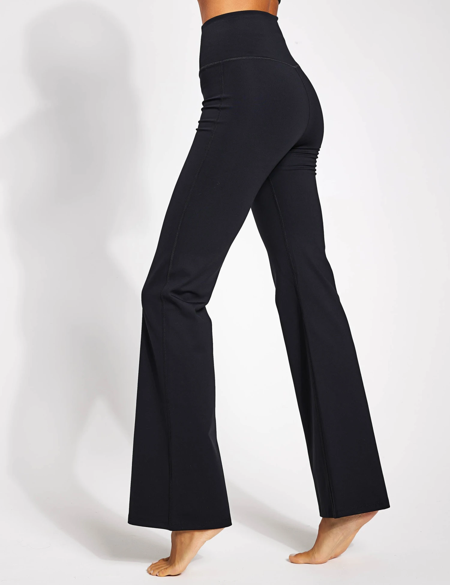 Compressive Flare Legging - Black 1 Compressive Flare Legging - Black