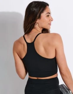 Cleo Bra - Black -Outlet Elevate Activewear Store Girlfriend Collective GC CLEO BRA FLOAT 1009 JB BLACK 0023