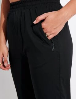 Summit Track Pant - Black 7 Summit Track Pant - Black -Outlet Elevate Activewear Store Girlfriend Collective GC SUMMIT TRACK PANT 6011 JB BLACK S 0040