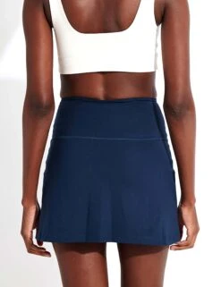 Skort - Midnight 6 Skort - Midnight -Outlet Elevate Activewear Store Girlfriend Collective GC THE SKORT HIGH RISE 54788 4018 TC MIDNIGHT 0018