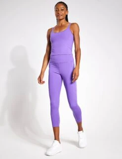 Gemma Scoop Tank - Retro Violet 7 Gemma Scoop Tank - Retro Violet -Outlet Elevate Activewear Store Girlfriend Collective GEMMA SCOOP TANK 1038 Retro Violet 0011