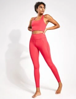 Paloma Bra Classic - Cherry 7 Paloma Bra Classic - Cherry -Outlet Elevate Activewear Store Girlfriend Collective PALOMA BRA 1002 SP Cherry sp 0027