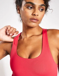 Paloma Bra Classic - Cherry 6 Paloma Bra Classic - Cherry -Outlet Elevate Activewear Store Girlfriend Collective PALOMA BRA 1002 SP Cherry sp 0041