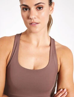 Paloma Bra Classic - Porcini 7 Paloma Bra Classic - Porcini -Outlet Elevate Activewear Store Girlfriend Collective Paloma Bra 1002 CQ Hazelnut 0036