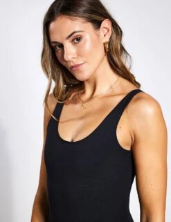 Scoop Unitard - Black -Outlet Elevate Activewear Store Girlfriend Collective Scoop Unitard JOA624 Black 0045