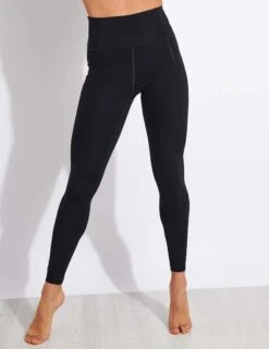 Compressive High Waisted Legging - Black