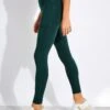 High Waisted Pocket Legging - Moss