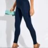 High Waisted Pocket Legging - Midnight