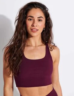 The Paloma Set - Plum -Outlet Elevate Activewear Store Girlfriend Paloma Plum 0010 1