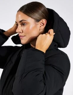 Matte Crop Jacket - Black 11 Matte Crop Jacket - Black -Outlet Elevate Activewear Store Goodmove MATTE CROP JACKET T51 5829 Black 0021